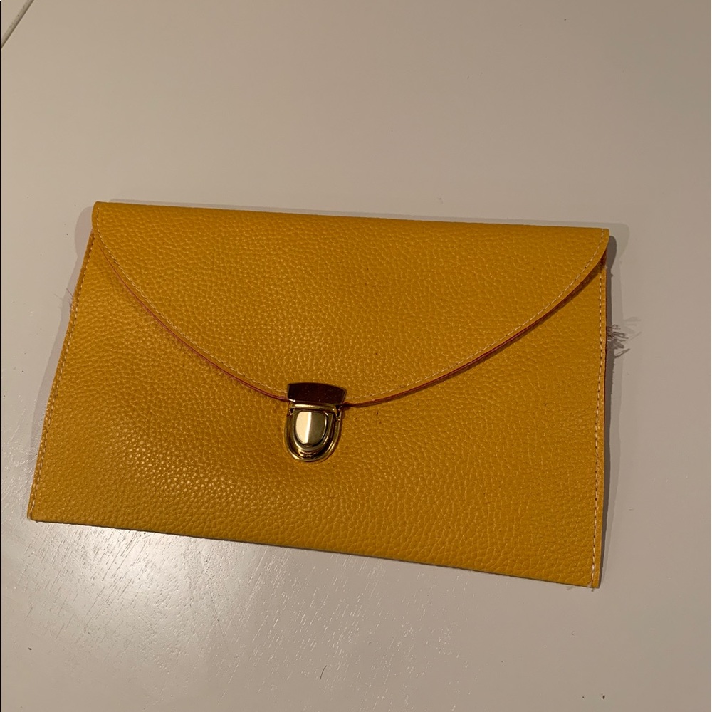 Yellow/Mustard Clutch Purse